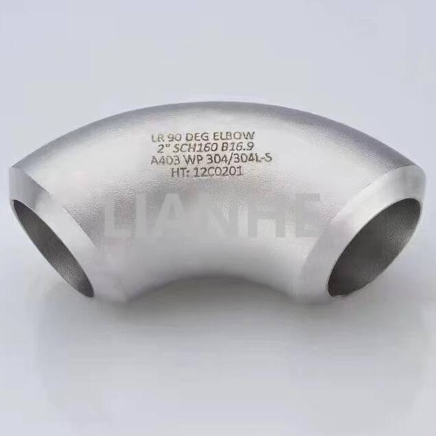 High-Strength Stainless Steel BW 90DEG SR Elbow for Compact Systems