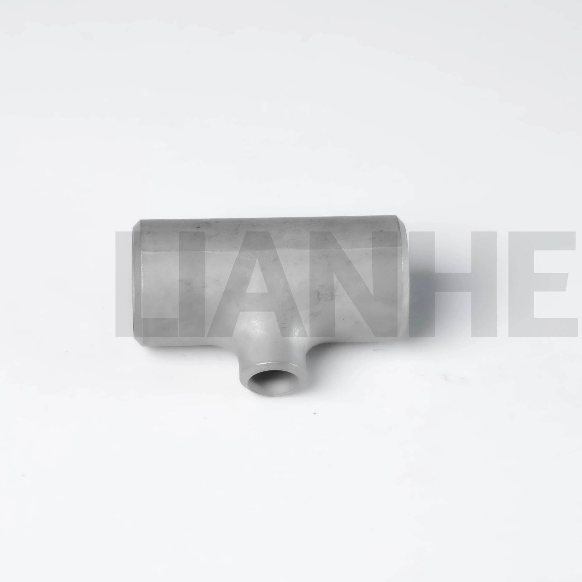 Industrial-Grade Stainless Steel BW Red Tee for Pipeline Branching