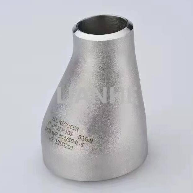Stainless Steel Butt Weld Eccentric Reducer for Mixed Media Piping Systems