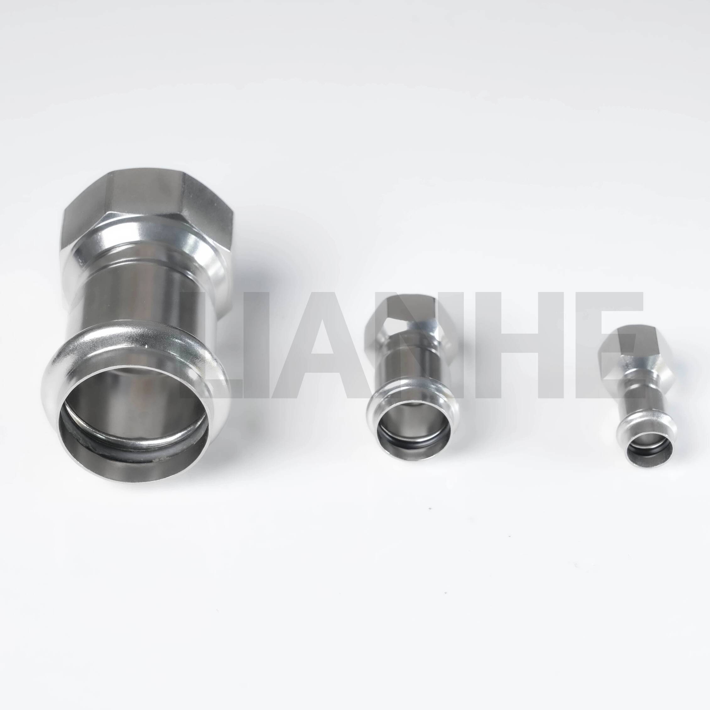 S-Type Stainless Steel Female Thread Press Coupling for Pipe Joining