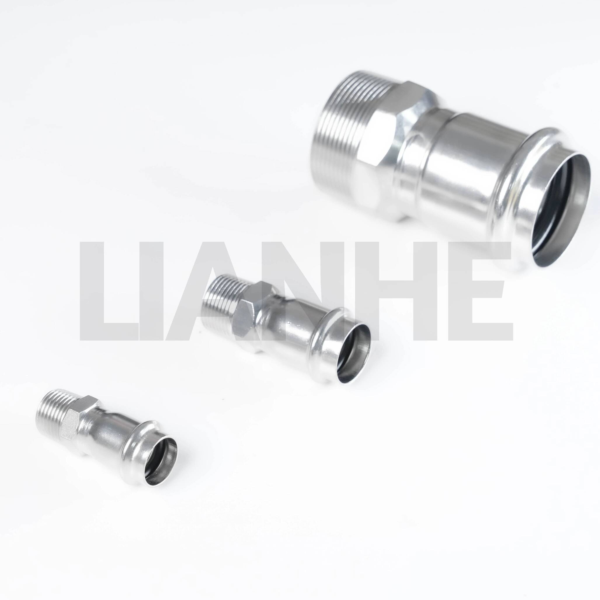 Stainless Steel Male Thread Press Coupling S Type