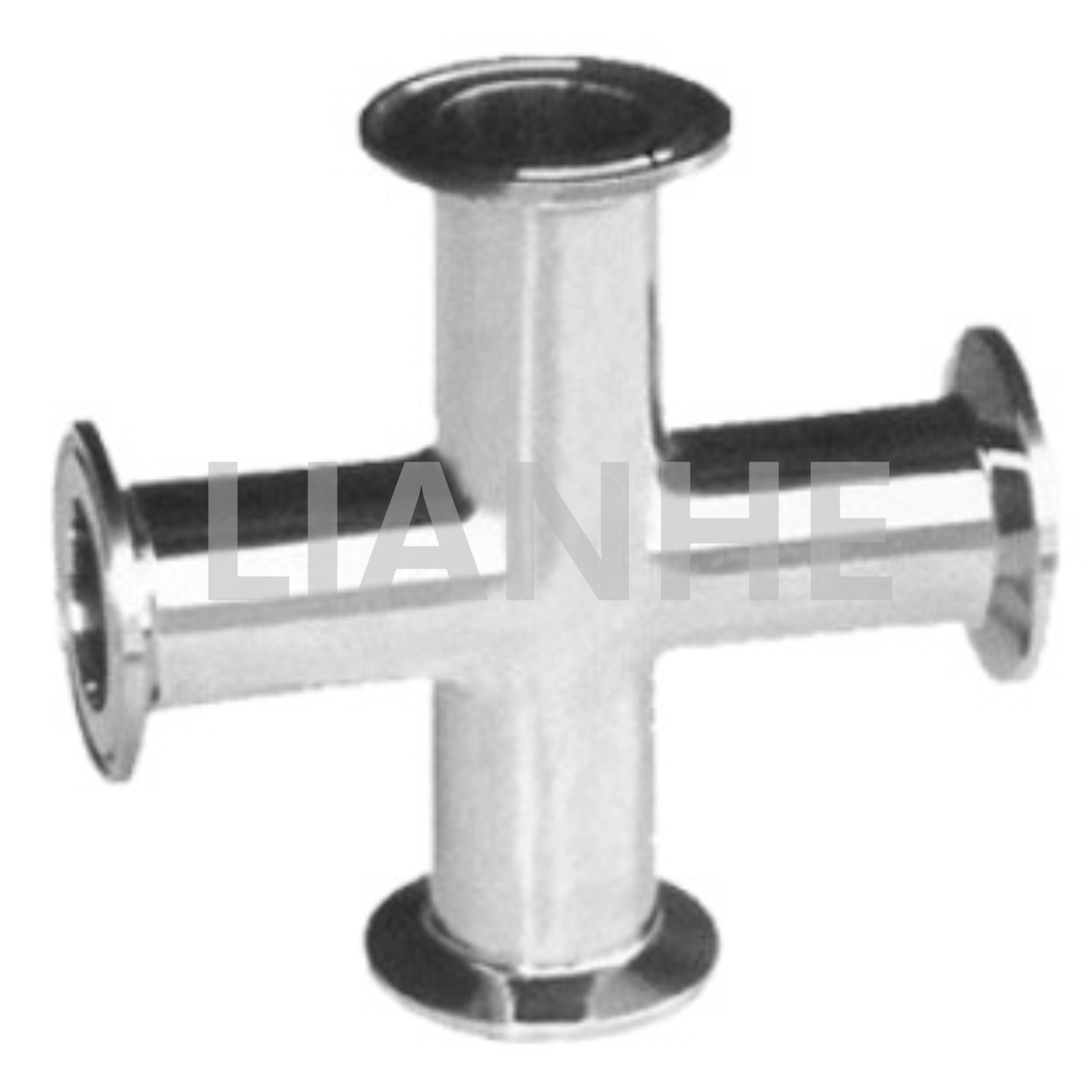 Stainless Steel Sanitary Clamp Cross