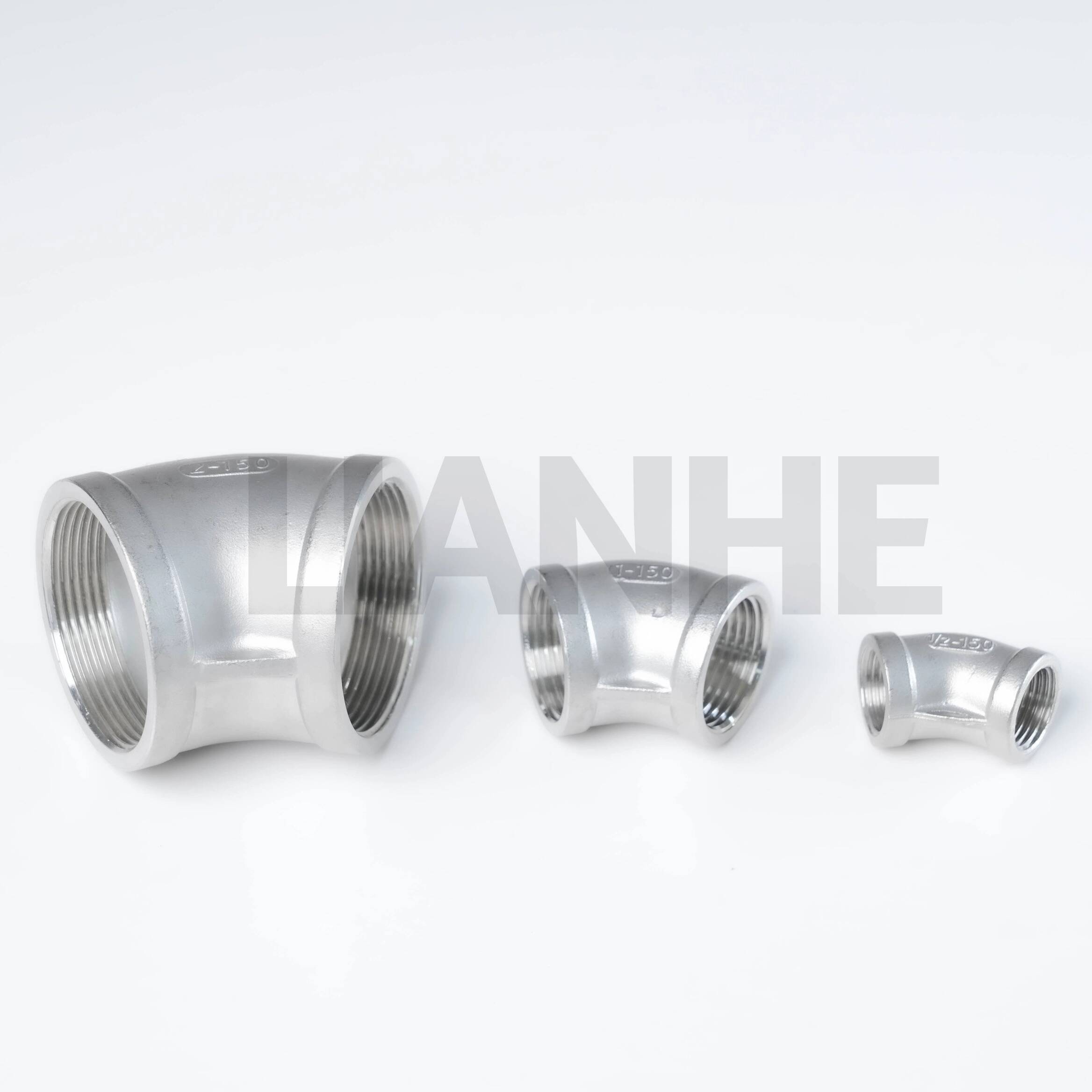 Stainless Steel Thread Class150 45DEG Elbow
