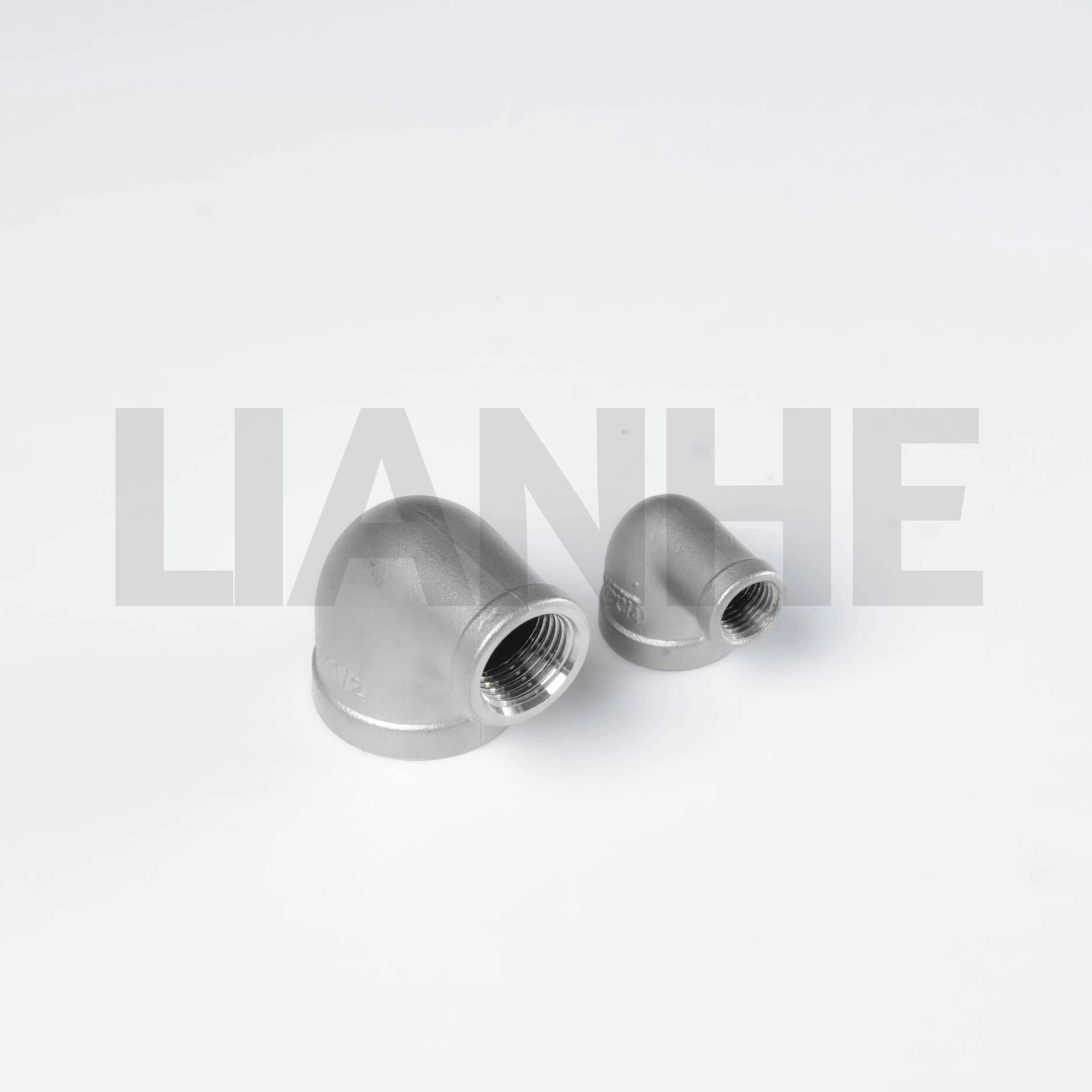 90DEG Stainless Steel Female Thread Elbow Fittings for Pipe Systems