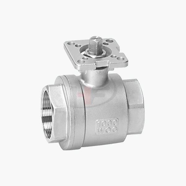 2pc SS Thread Ball Valve with Actuator