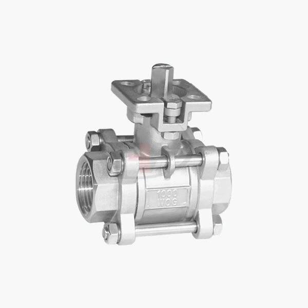 3pc Thread Ball Valve With Actuator 3pc Thread Ball Valve With Actuator