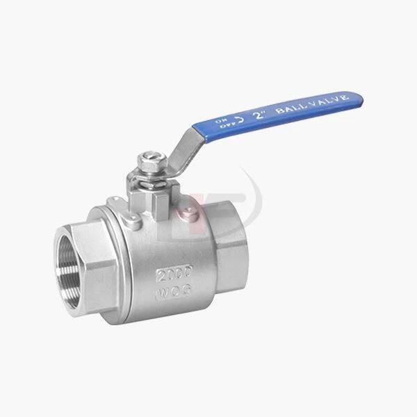 Stainless Steel 2pc Thread Ball Valve Stainless Steel 2pc Thread Ball Valve